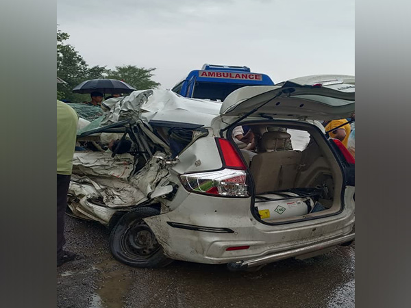 Visuals from the accident site (Photo/ANI)