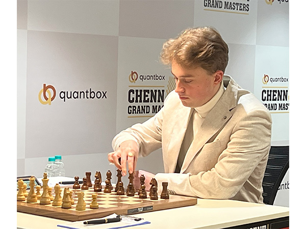 Vincent Keymer in action during Chennai Grand Masters 2025 (Image: MGD1)