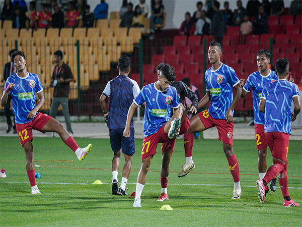 Shillong Lajong FC during training session (Image: Durand Cup)