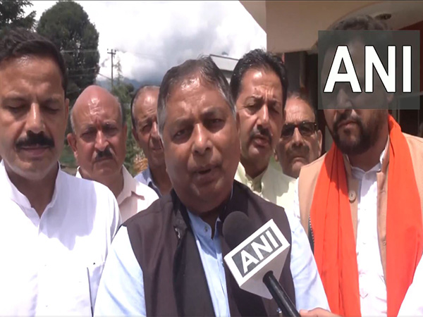 J&K BJP President Sat Sharma. (PhotoANI)