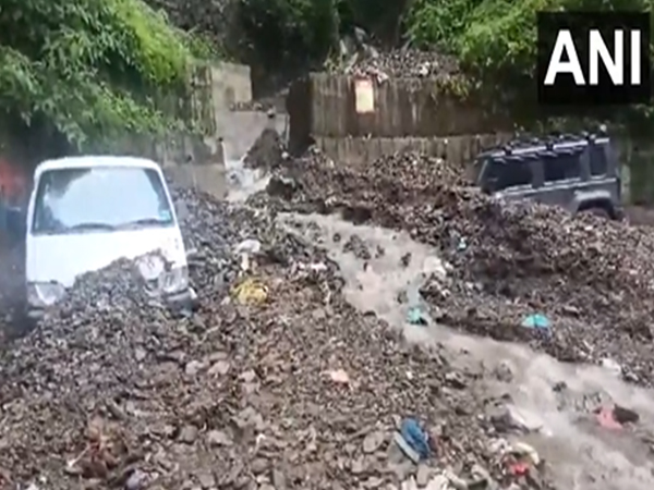 Visuals from Shimla following heavy rainfall (File Photo/ANI)