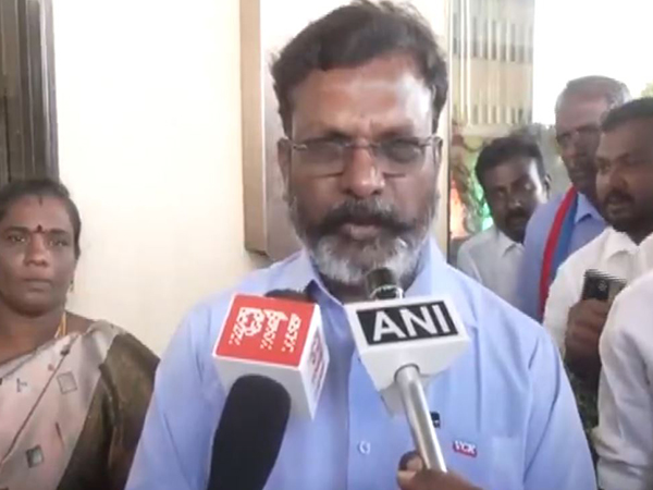 VCK Founder President Thol Thirumavalavan (Photo/ANI)