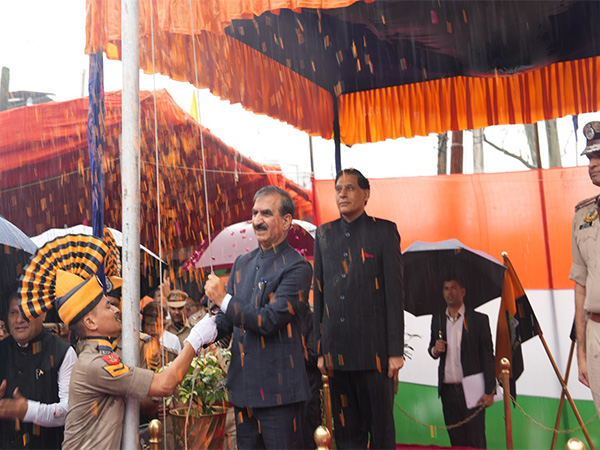 Himachal CM at state-level Independence Day function (Photo/X@SukhuSukhvinder) 