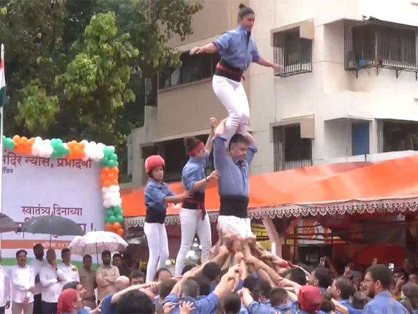 Spain Castellers team in Mumbai (Image Source: ANI)