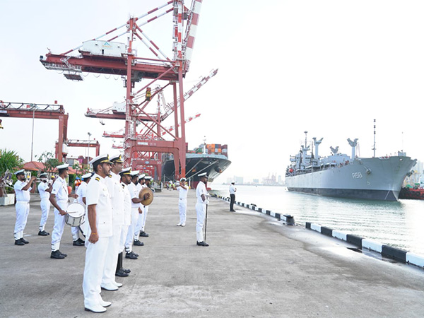 Indian naval ships reached Colombo to participate in 12th edition of the Sri Lanka–India Naval Exercise (Photo Credits: X/@indiannavy)
