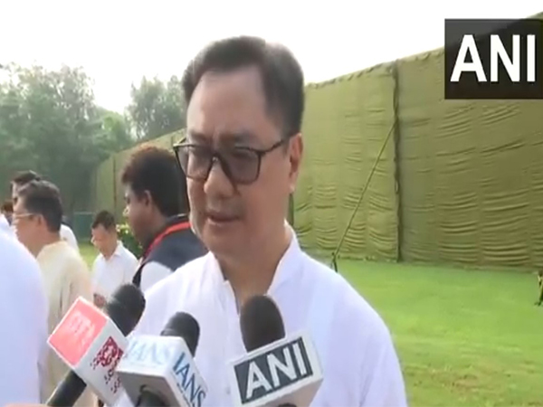 Union Parliamentary Affairs Minister, Kiren Rijiju (Photo/ANI)