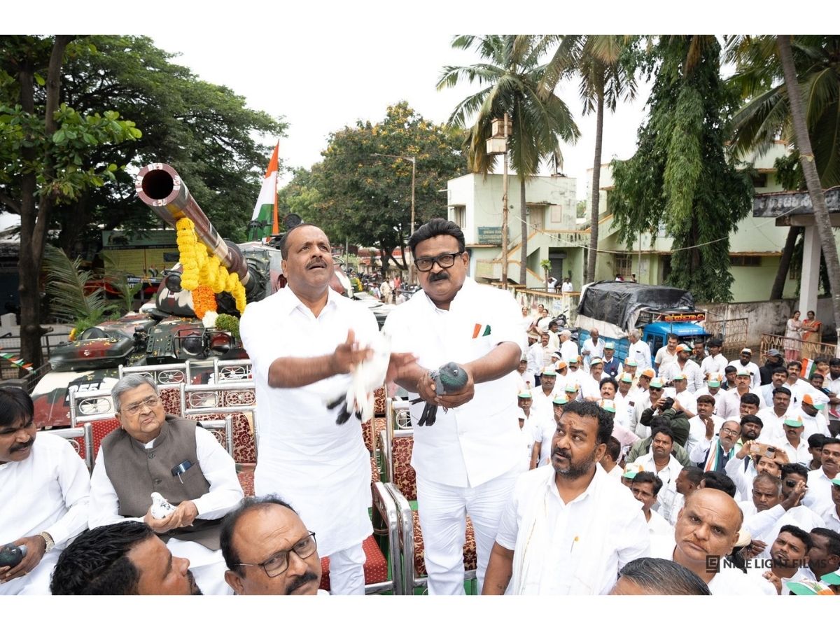 Historic T-55 “Shivashakti” Tank Installed in Ranebennur: A Symbol of Karnataka’s Military Pride