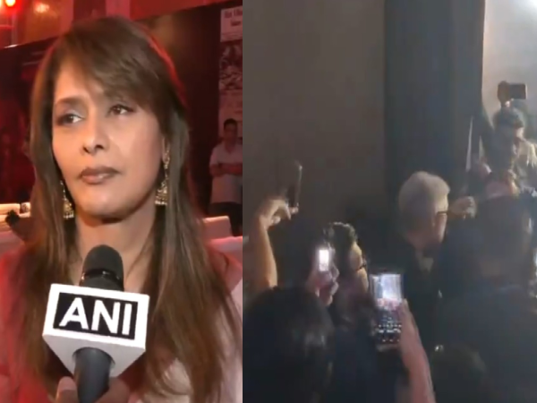 Pallavi Joshi, ruckus erupted during the release of 'The Bengal Files' trailer (Image source/ANI)