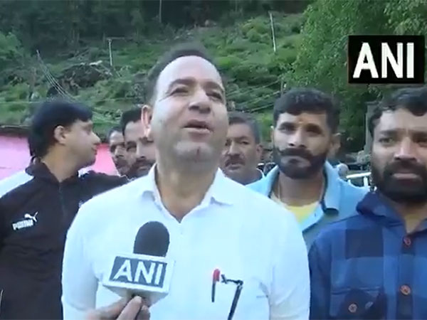 Jammu and Kashmir Leader of Opposition Sunil Kumar Sharma (Photo/ANI)
