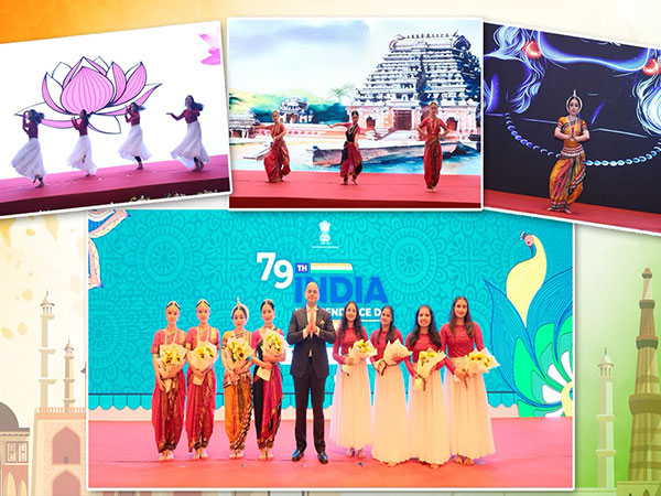 Celebrations at the Consulate General of India in Shanghai (Photo/ X@IndiaInShanghai)