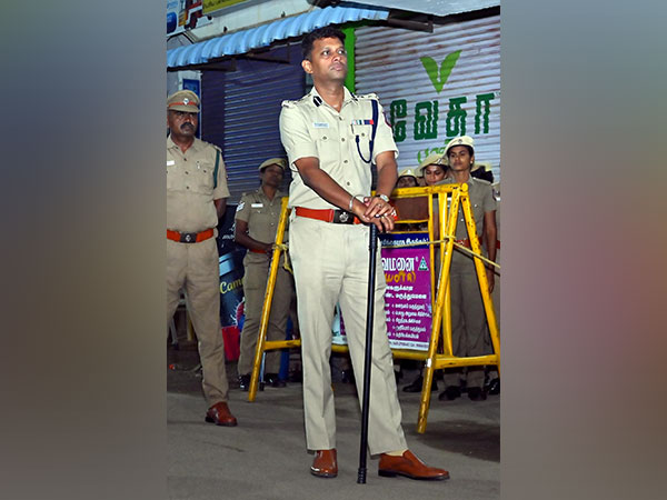 Trichy DIG Varun Kumar (Photo/ANI) Trichy DIG Varun Kumar (Photo/ANI)