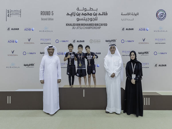 Sharjah Self-Defence takes lead in fifth round opener of Khaled bin Mohamed bin Zayed Jiu-Jitsu Championship (Image/WAM)