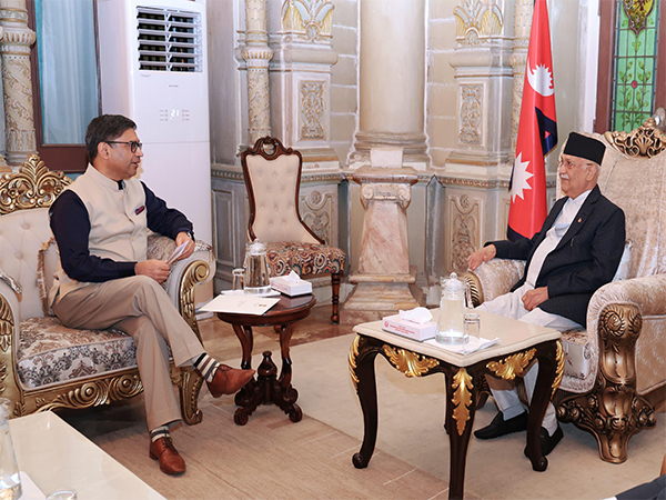 Foreign Secretary Vikram Misri calls on Nepal PM Oli (Photo/Nepal PM Secretariat)
