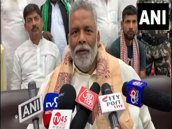 Independent Member of Parliament (MP), Pappu Yadav (Photo/ANI)