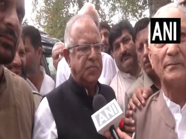 Jammu and Kashmir Congress President Tariq Hameed Karra (Photo/ANI)