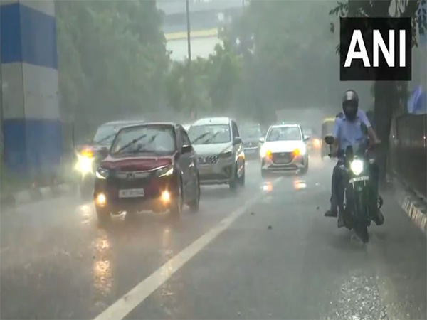 Heavy rains lash several parts of Delhi (Photo/ANI)
