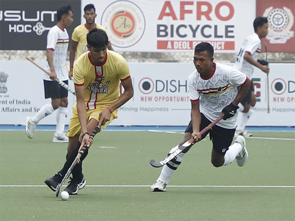 Player in action during Junior Men National Championship 2025 game (Photo: Hockey India)
