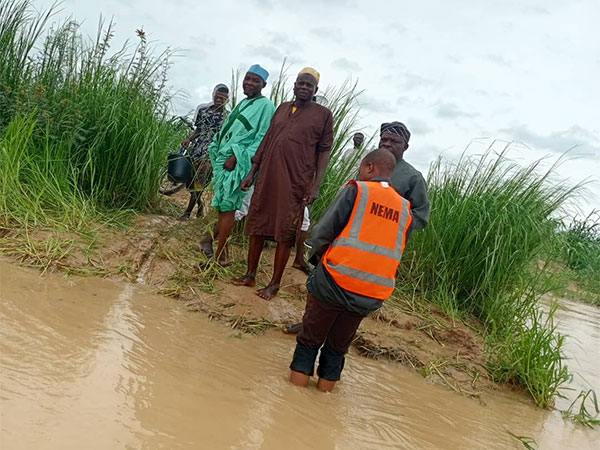 Rescue officials at the site (Image: X@nemanigeria)