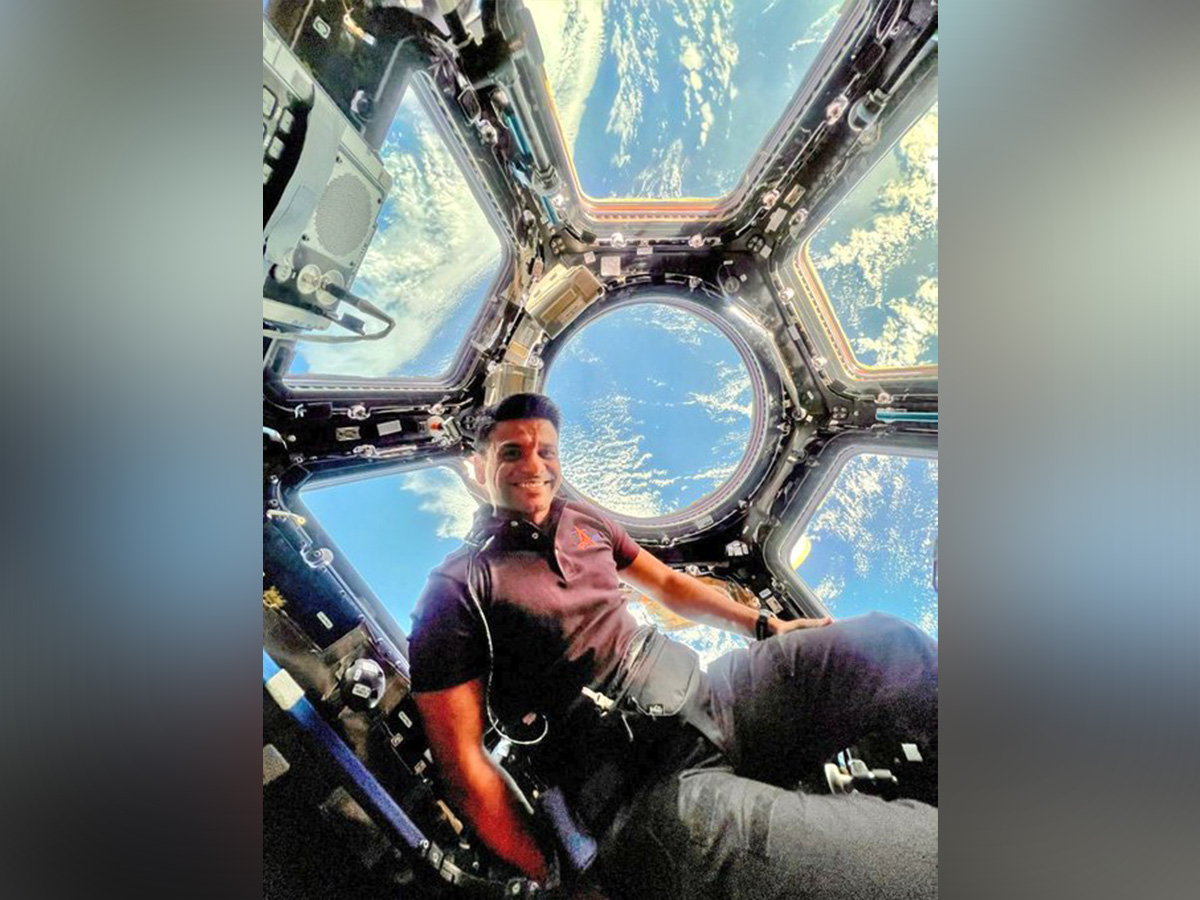 Group Captain Shubhanshu Shukla (Photo/X@KirenRijiju)