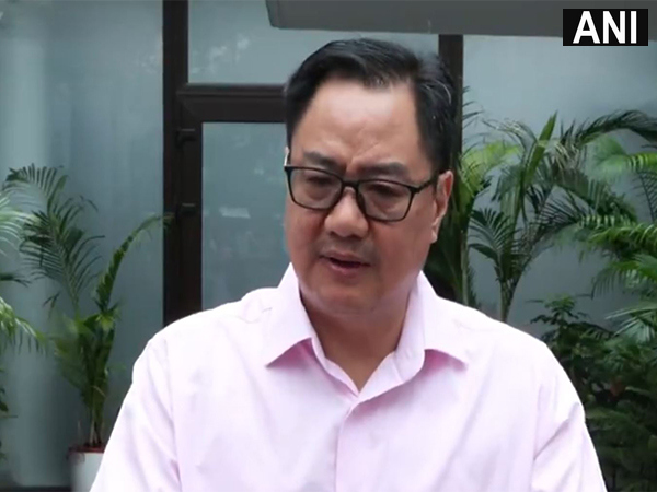 Union Parliamentary Affairs Minister Kiren Rijiju (Photo/ANI)