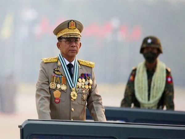 Myanmar's junta chief Senior General Min Aung Hlaing (File Photo/Reuters) 