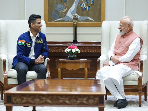 PM Modi meets Group Captain Shubhanshu Shukla (Photo/X/@narendramodi)