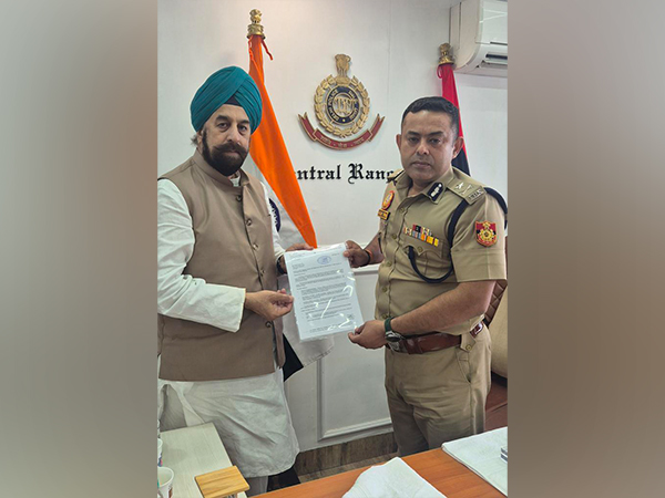 BJP leader RP Singh meets Delhi Joint CP Madhur Verma (Photo Credit: X/@rpsinghkhalsa)