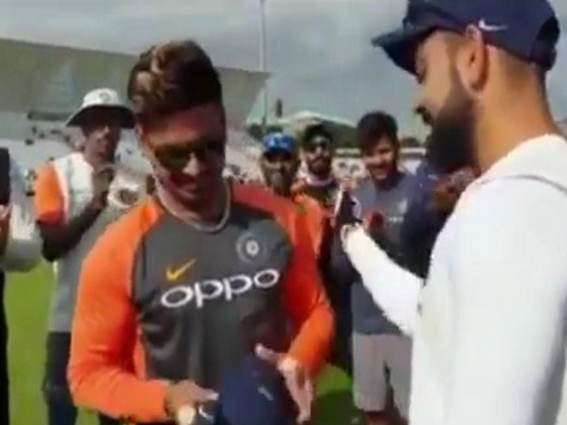 Rishabh Pant and Virat Kohli (Photo: Instagram/@rishabpant)