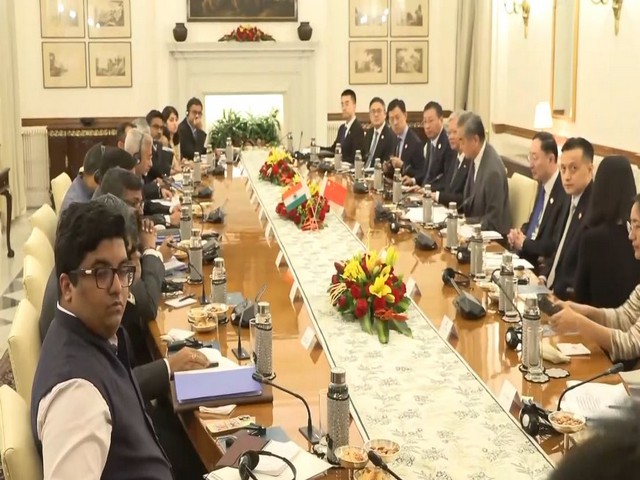 External Affairs Minister S Jaishankar during meeting with Chinese Foreign Minister Wang Yi(Photo/ANI)