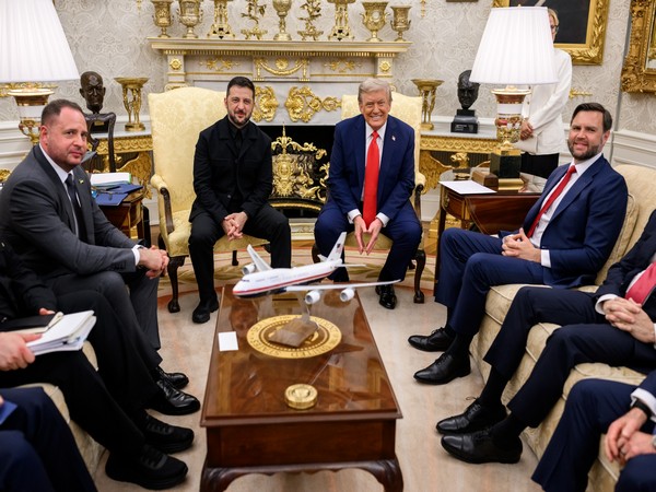 US President Donald Trump with Ukrainian President Volodymyr Zelenskyy in Oval Office (Image: X@WhiteHouse) US President Donald Trump with Ukrainian President Volodymyr Zelenskyy in Oval Office (Image: X@WhiteHouse)