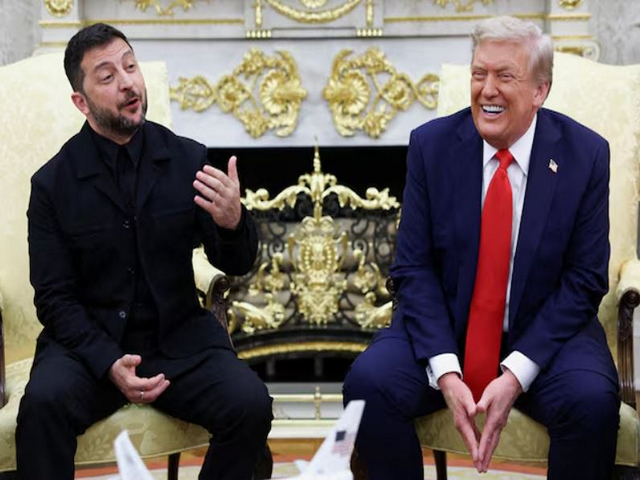 US President Donald Trump with Ukrainian President Volodymyr Zelenskyy (Image/Reuters)