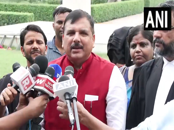 Senior AAP leader Sanjay Singh (Photo/ANI)