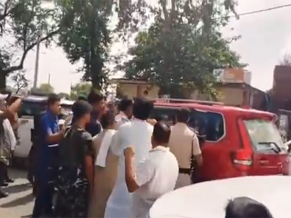 Visual from the alleged assault (Photo/@TejYadav14)