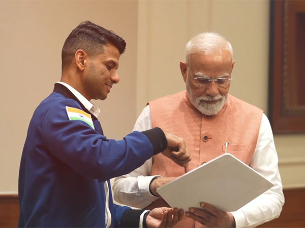 PM Modi meets Group Captain Shubhanshu Shukla (Photo/PMO)