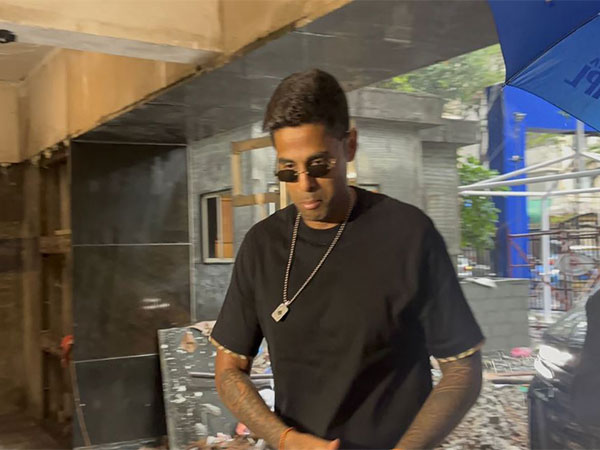 Suryakumar Yadav at BCCI HQ (Photo: ANI)