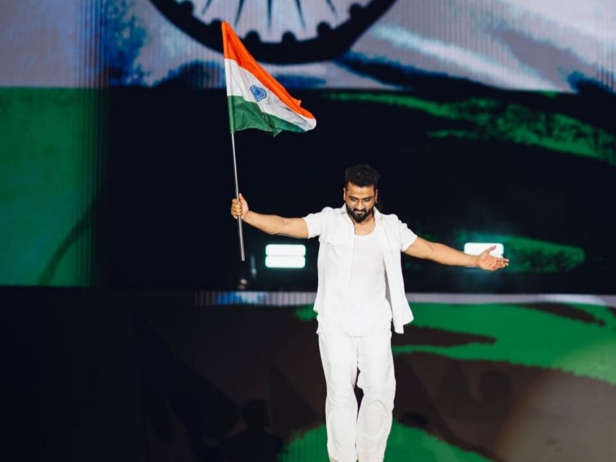 Rockstar DSP Lights Up New York: From Empire State to Times Square with Har Ghar Tiranga and Srivalli