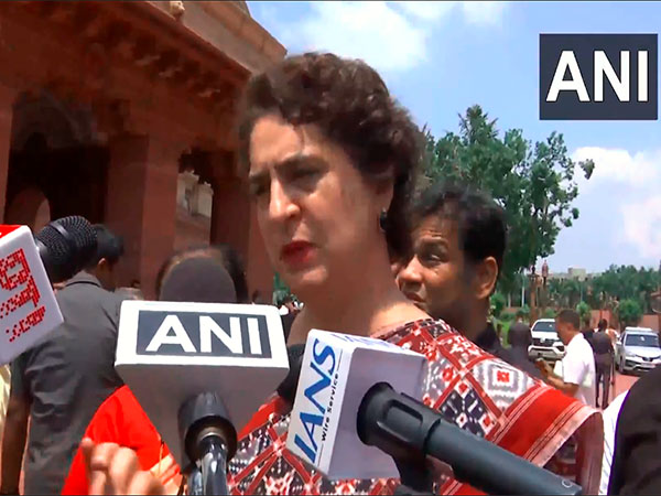 Congress MP Priyanka Gandhi Vadra (Photo/ANI)