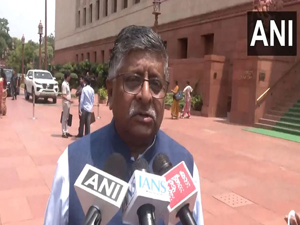 BJP MP Ravi Shankar Prasad (Photo/ANI)