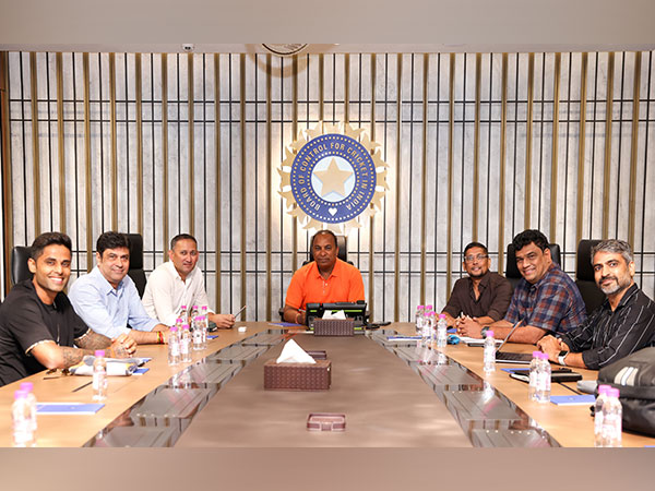 BCCI secretary Saikia, T20I skipper Suryakumar and chief selector Agarkar are present at the meeting. (Photo: @BCCI X)