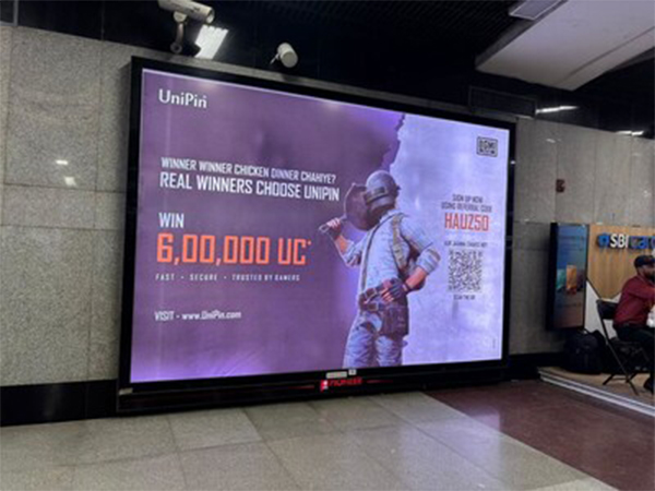 UniPin India Launches First-Ever Delhi Metro Campaign: “Spot Us & Win Lakhs of Gaming Credits”