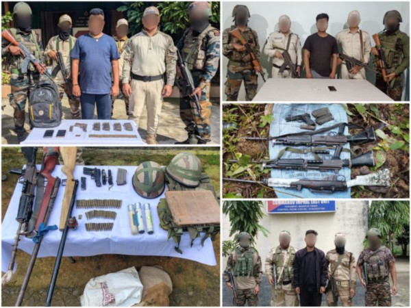 Security personnel with ammunition and warlike stores  (Pic/@Spearcorps)