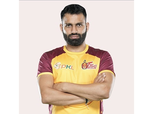 Telugu Titans captain Vijay Malik (Photo: PKL)