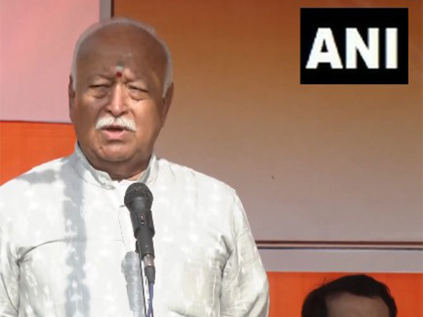 RSS Chief Mohan Bhagwat (File Photo/ANI)