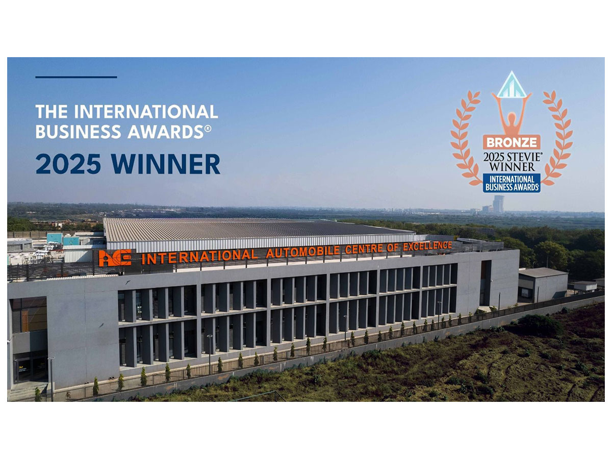International Automobile Centre of Excellence (iACE) Wins Bronze Stevie® Award at the 2025 International Business Awards