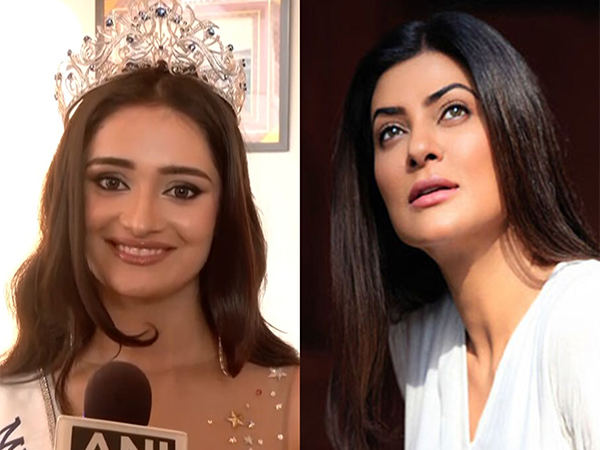 Manika Vishwakarma and Sushmita Sen (Photo: ANI)