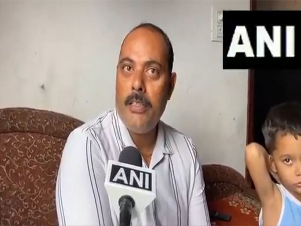 Dinesh Sahu, father of victim. (Photo/ANI)