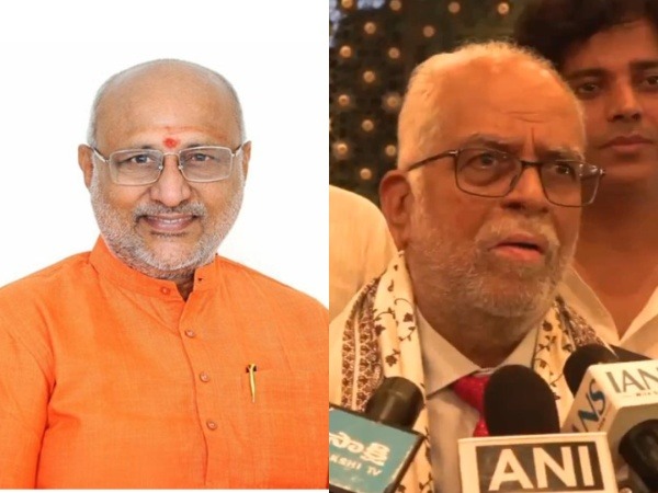 Vice Presidential candidates of NDA (left) and INDIA bloc (right) (Photo/ANI)
