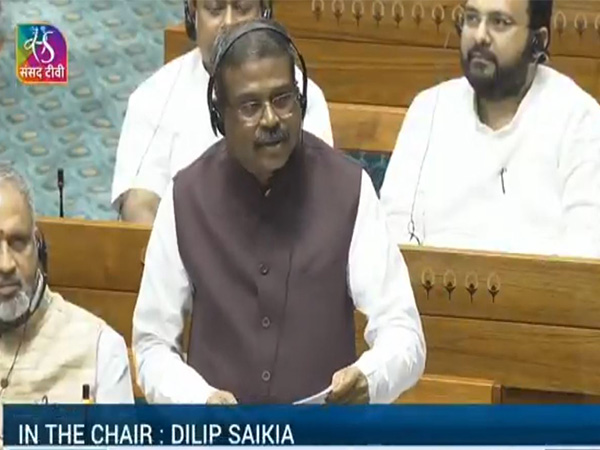 Union Education Minister Dharmendra Pradhan. (Photo/Sansad TV)