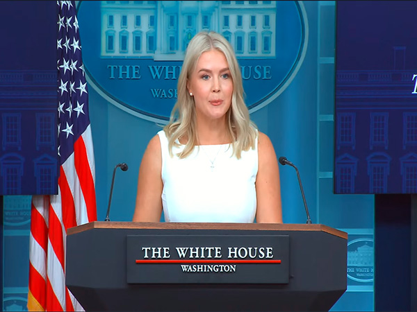 White House Press Secretary Karoline Leavitt (Image: YouTube@The White Hosue)