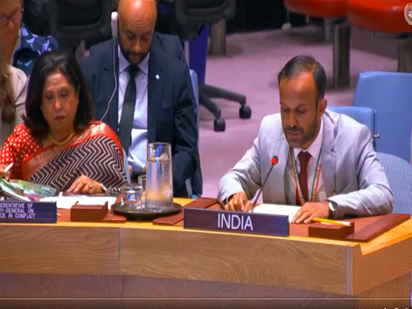 India’s Charge de Affairs at the United Nations, Eldos Mathew Punnoos (Image: X@IndiaUNNewYork)